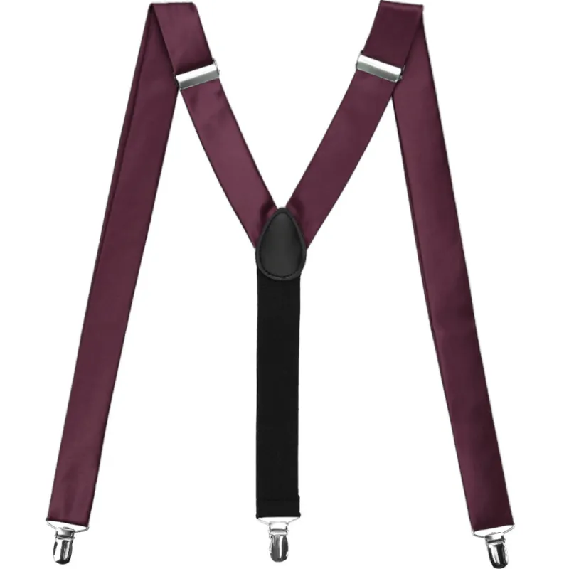 Wine Premium Suspenders sold by TieMart