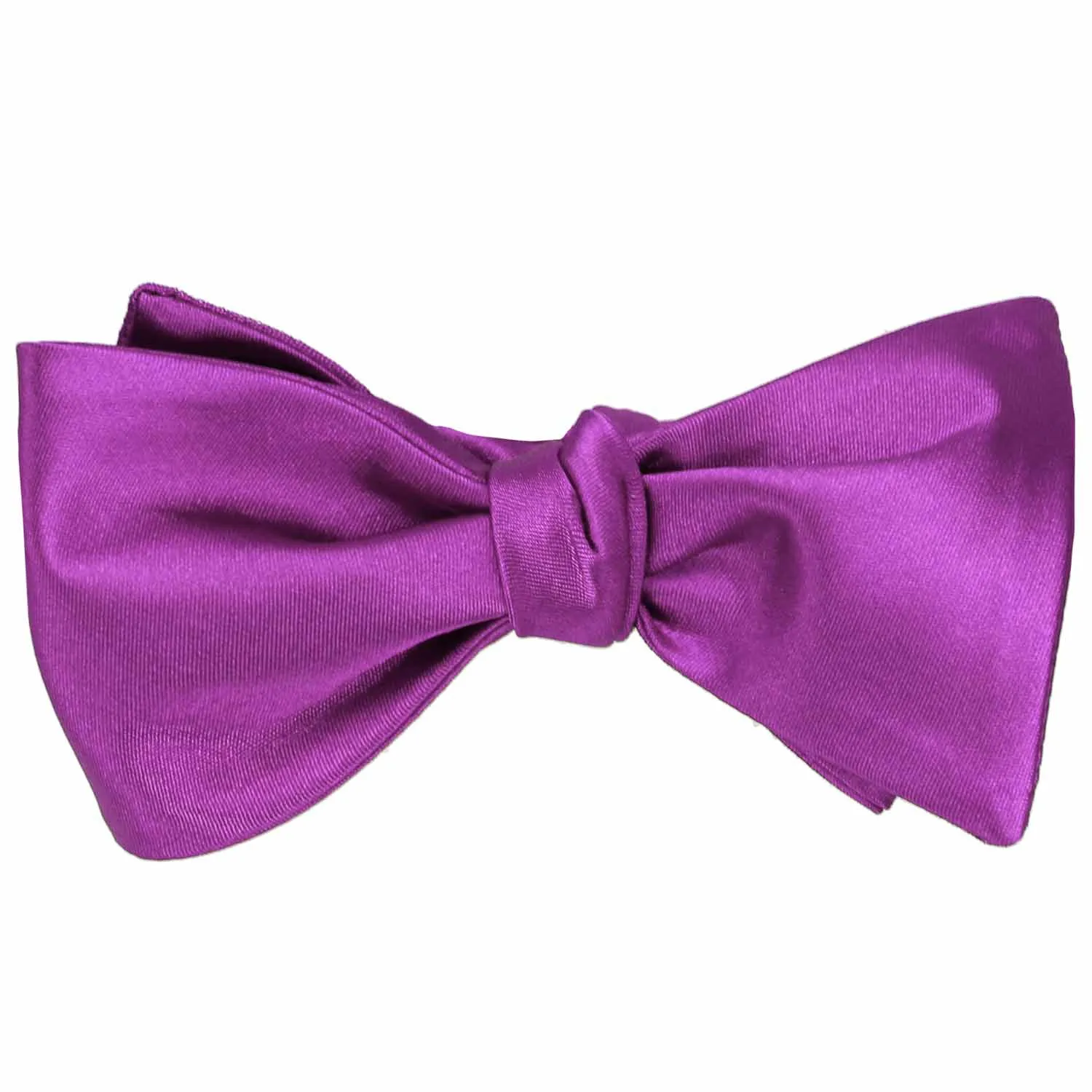 Dark Orchid Self-Tie Bow Tie sold by TieMart product image thumbnail 2
