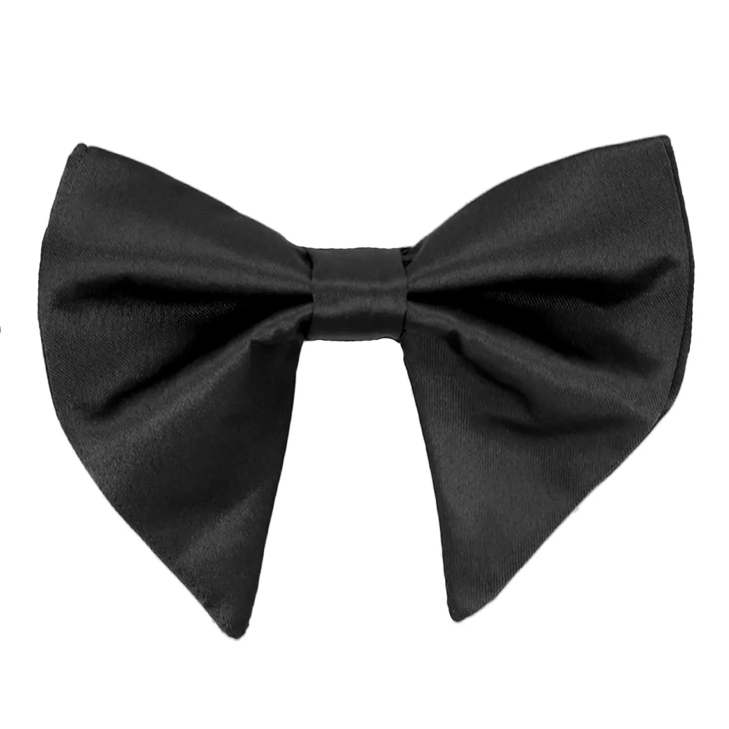 Black Oversized Teardrop Bow Tie sold by TieMart