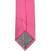 Hot Pink Solid Color Necktie sold by TieMart