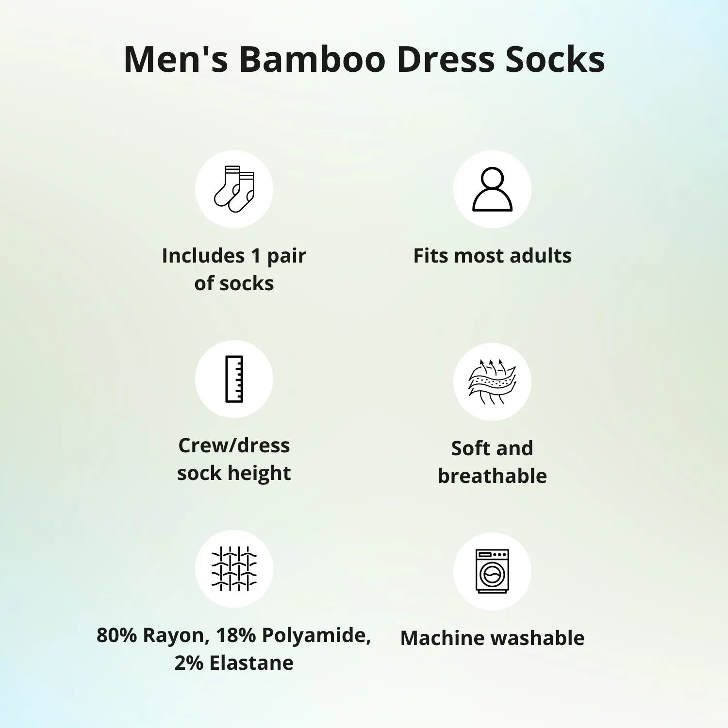 Men's Navy Blue Bamboo Dress Socks sold by TieMart product image thumbnail 4