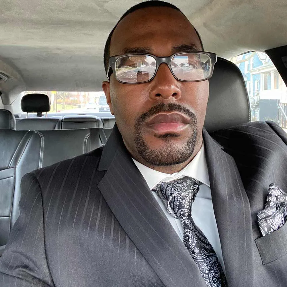 Black Clara Paisley Necktie sold by TieMart product image thumbnail 5