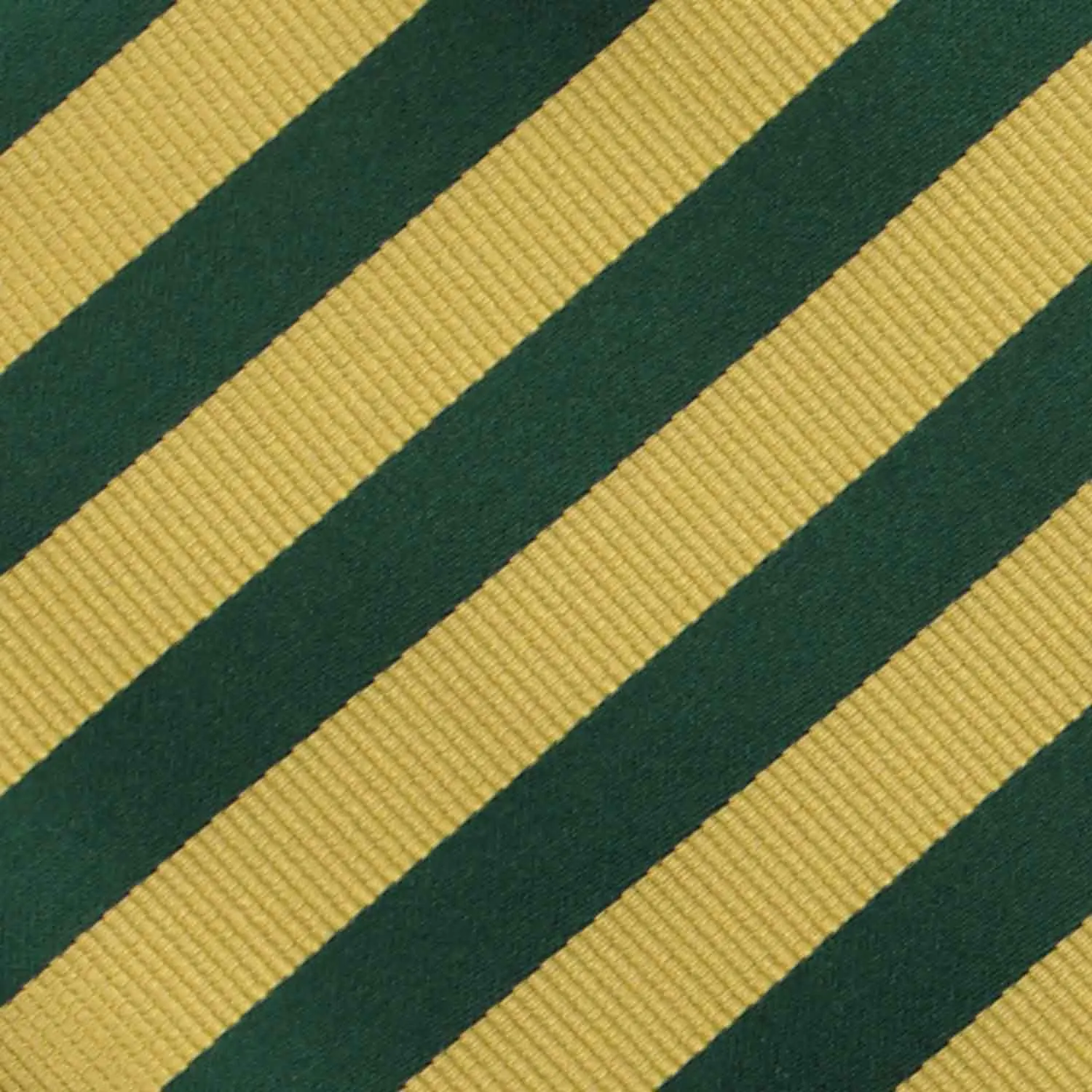 Hunter Green and Gold Formal Striped Bow Tie sold by TieMart product image thumbnail 4