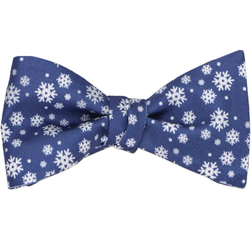 Snowflake Self-Tie Bow Tie made by TieMart