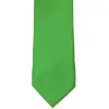 Grass Green Solid Color Necktie sold by TieMart