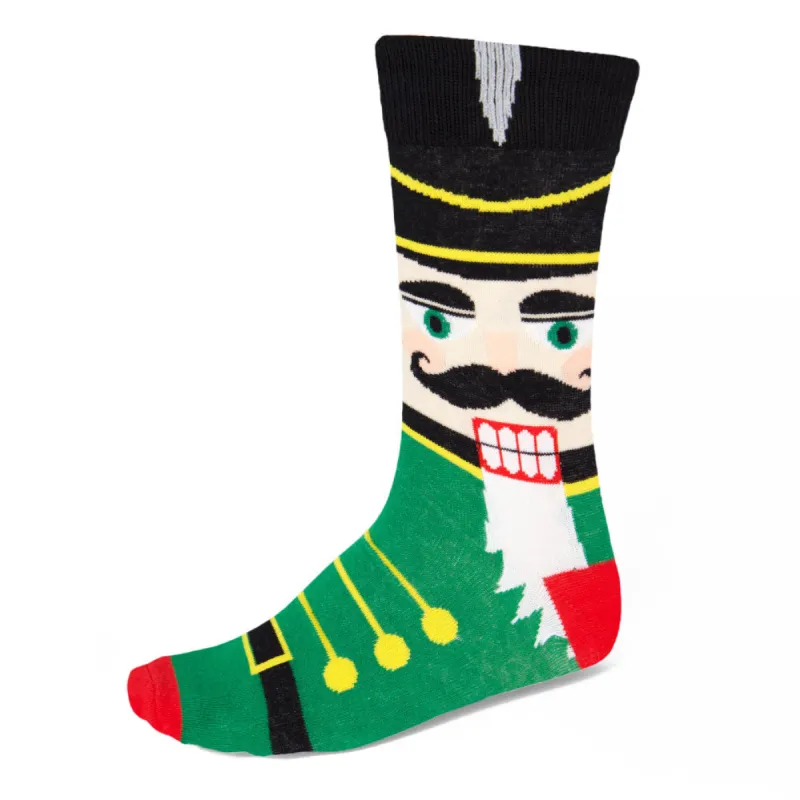 Men's Green Nutcracker Socks sold by TieMart