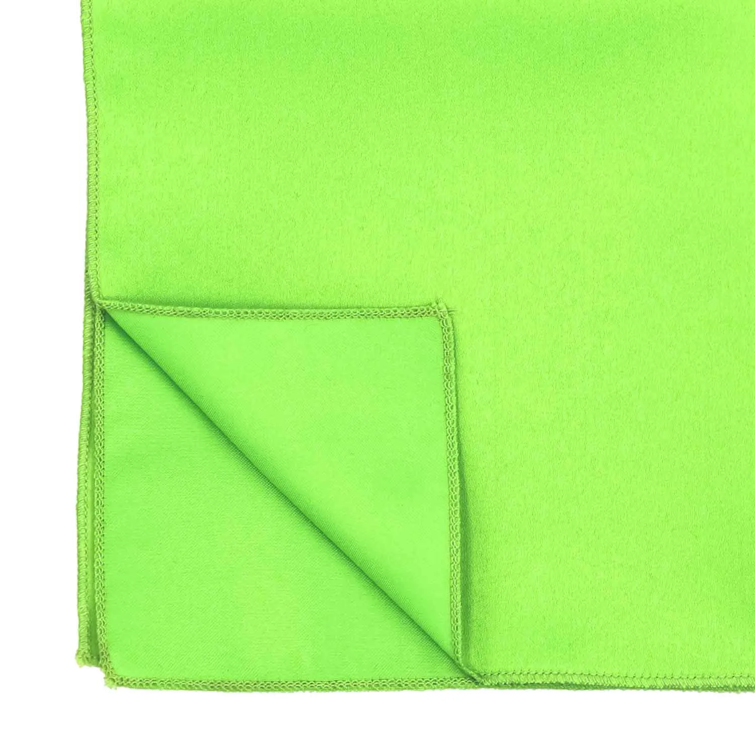 Hot Lime Green Solid Color Scarf sold by TieMart product image thumbnail 3