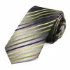 Bridal Clover Kissimmee Striped Slim Necktie sold by TieMart