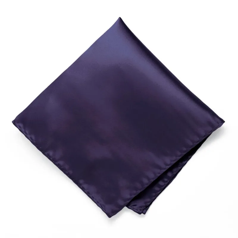 Lapis Purple Premium Pocket Square sold by TieMart