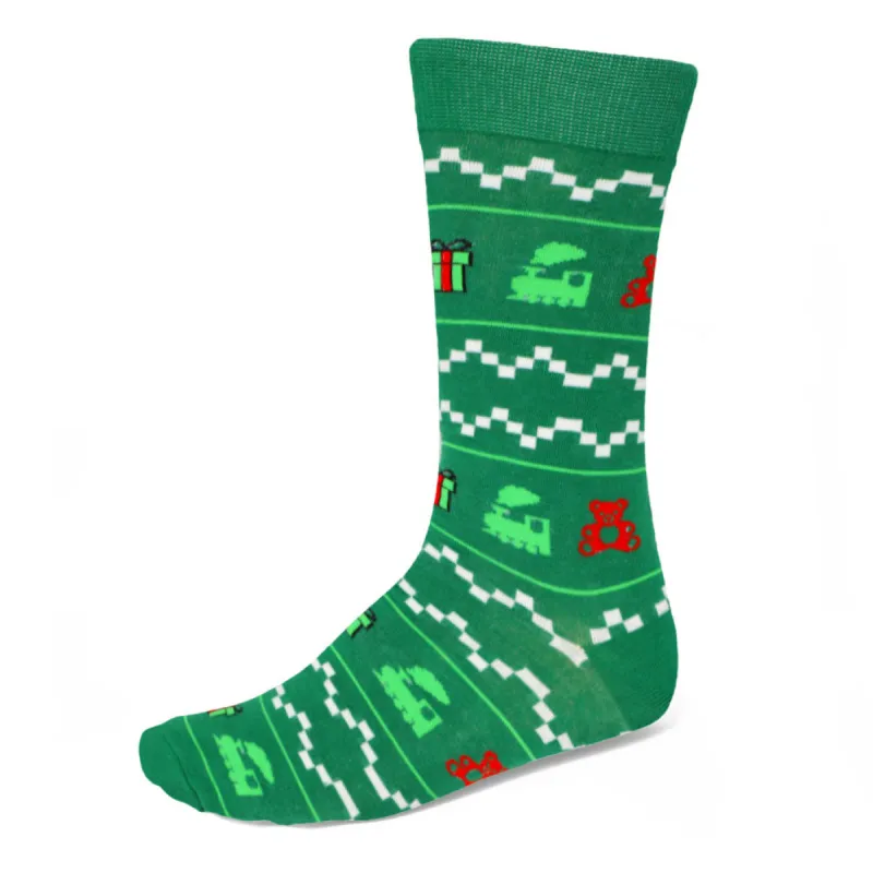 Men's Holiday Sweater Socks sold by TieMart