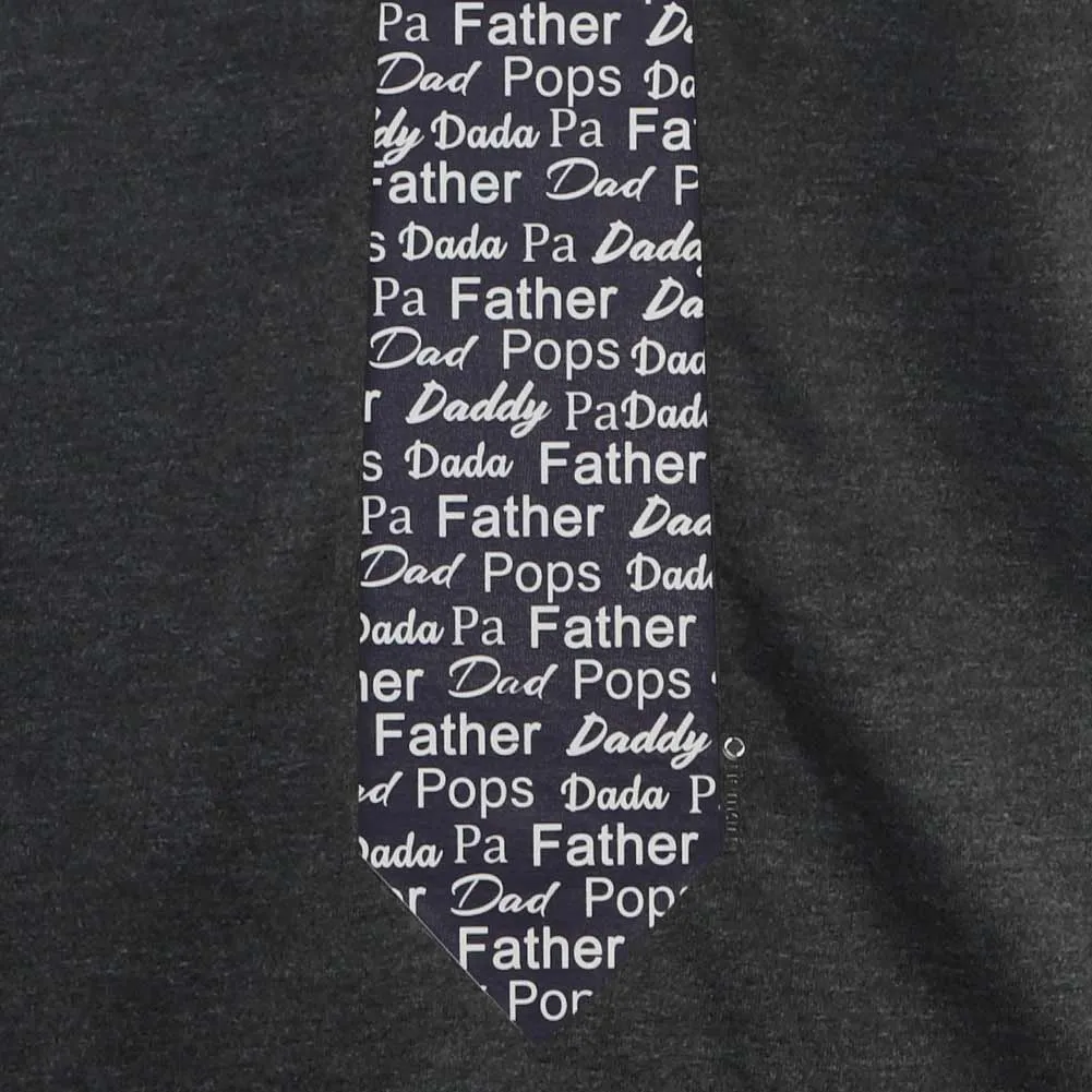 Father Necktie T-Shirt sold by TieMart product image thumbnail 5