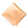 Peach Premium Pocket Square sold by TieMart