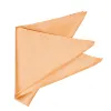 Peach Premium Pocket Square sold by TieMart