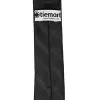 Black Elite Striped Slim Necktie, 2.5" Width sold by TieMart