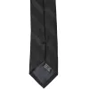 Black Elite Striped Slim Necktie, 2.5" Width sold by TieMart