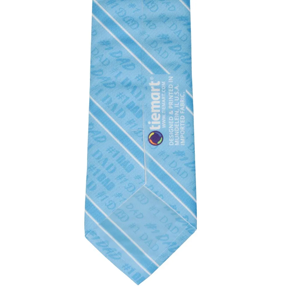 Dad Striped Necktie sold by TieMart product image thumbnail 3