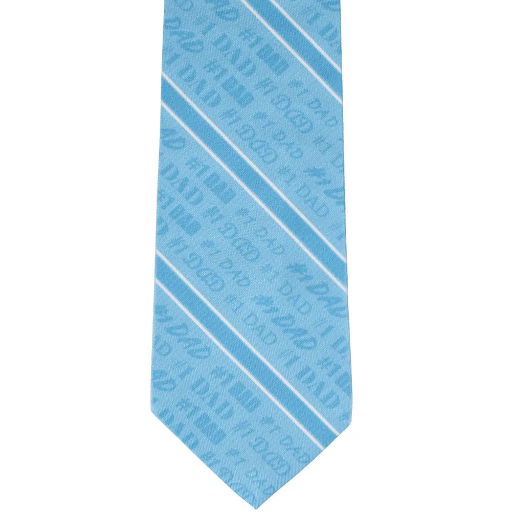 Dad Striped Necktie sold by TieMart product image thumbnail 2
