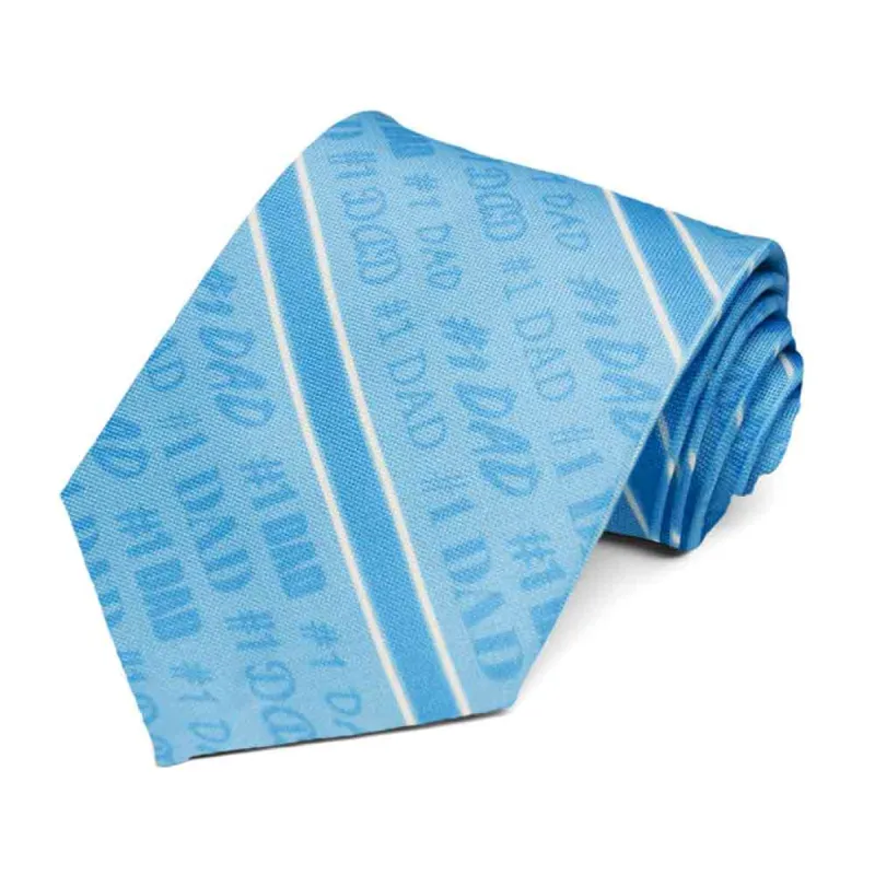 Dad Striped Necktie sold by TieMart