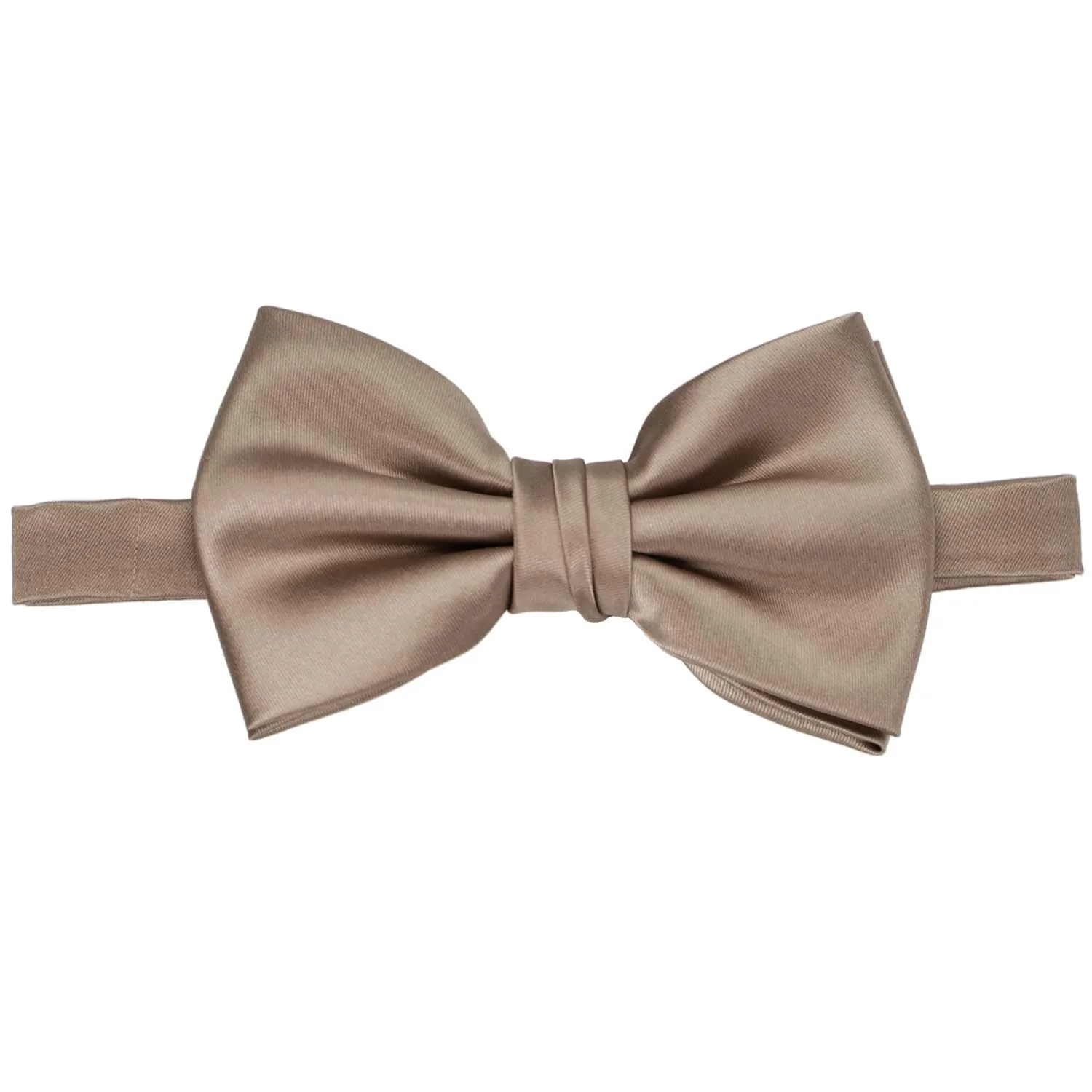 Latte Premium Bow Tie sold by TieMart product image thumbnail 2