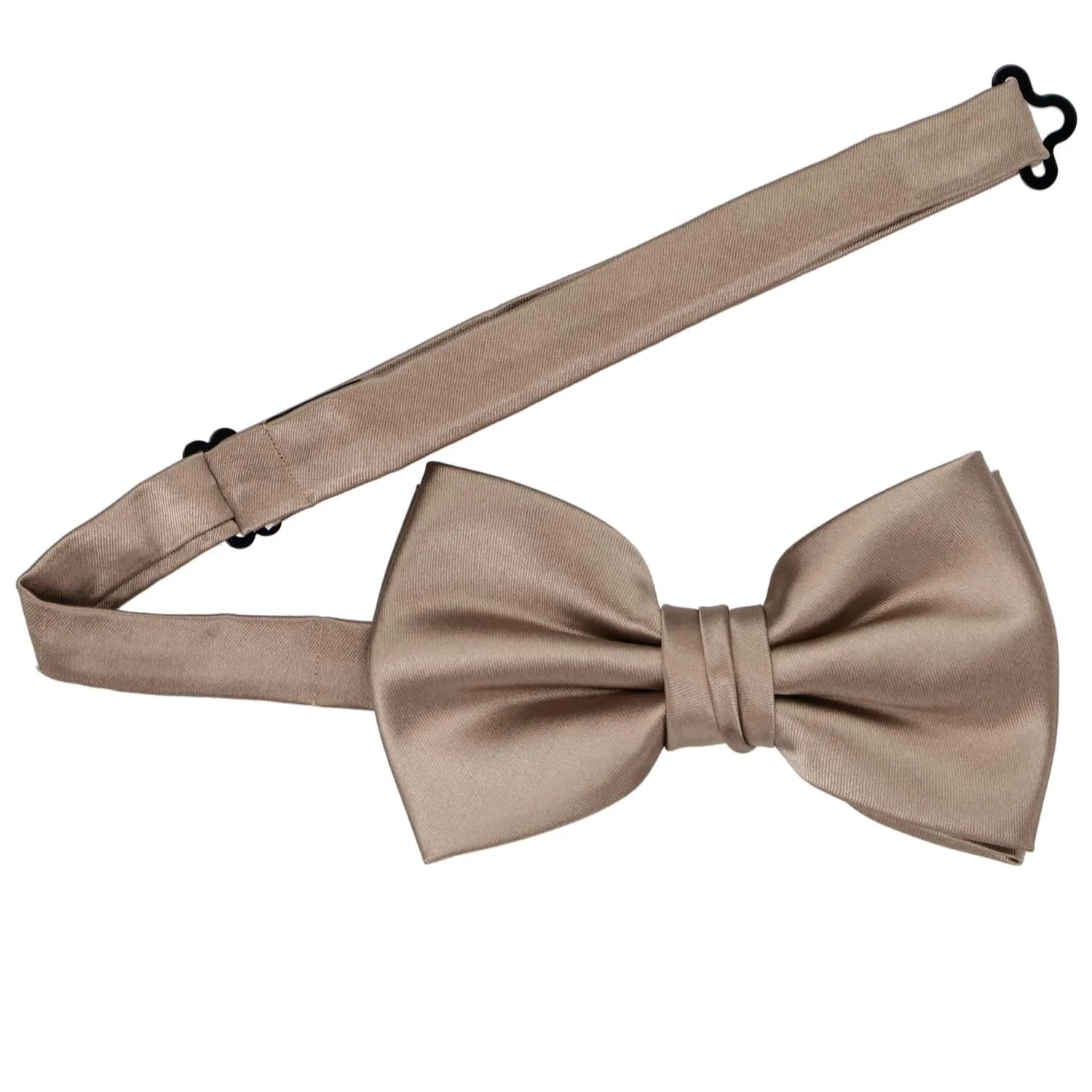 Latte Premium Bow Tie sold by TieMart product image thumbnail 3