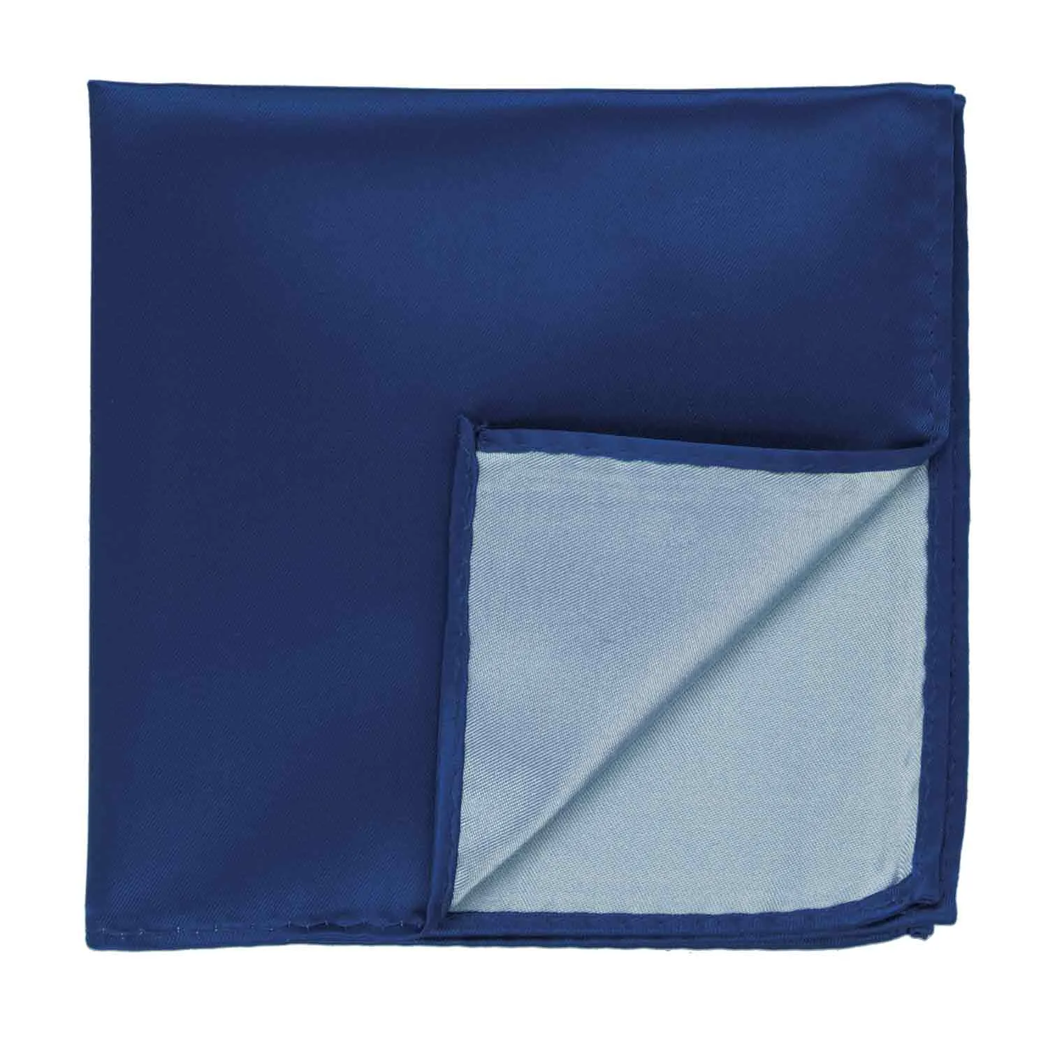Blue Velvet Premium Pocket Square sold by TieMart product image thumbnail 2