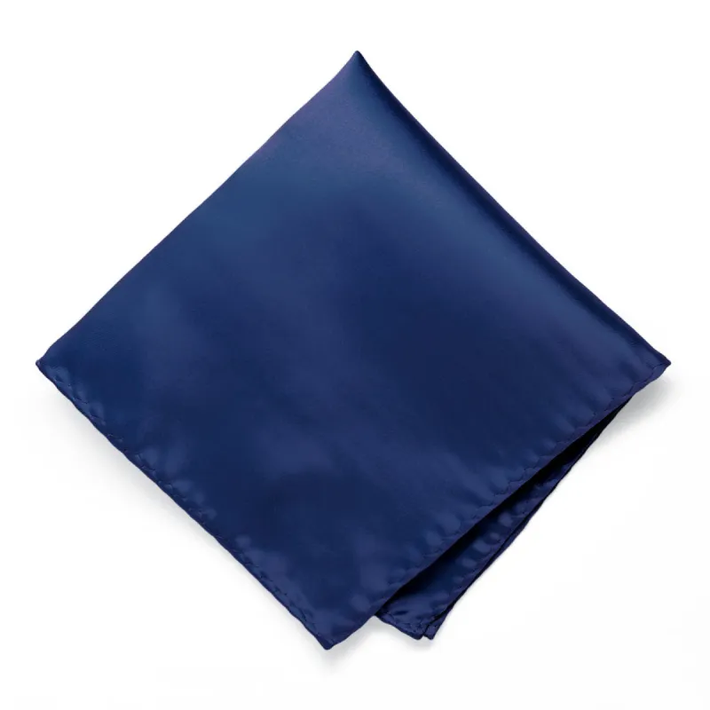 Blue Velvet Premium Pocket Square sold by TieMart