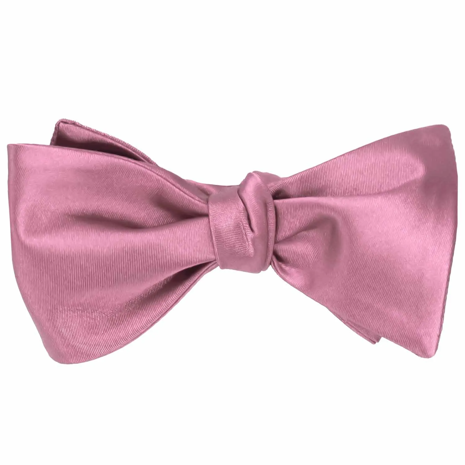 Antique Pink Self-Tie Bow Tie sold by TieMart product image thumbnail 2