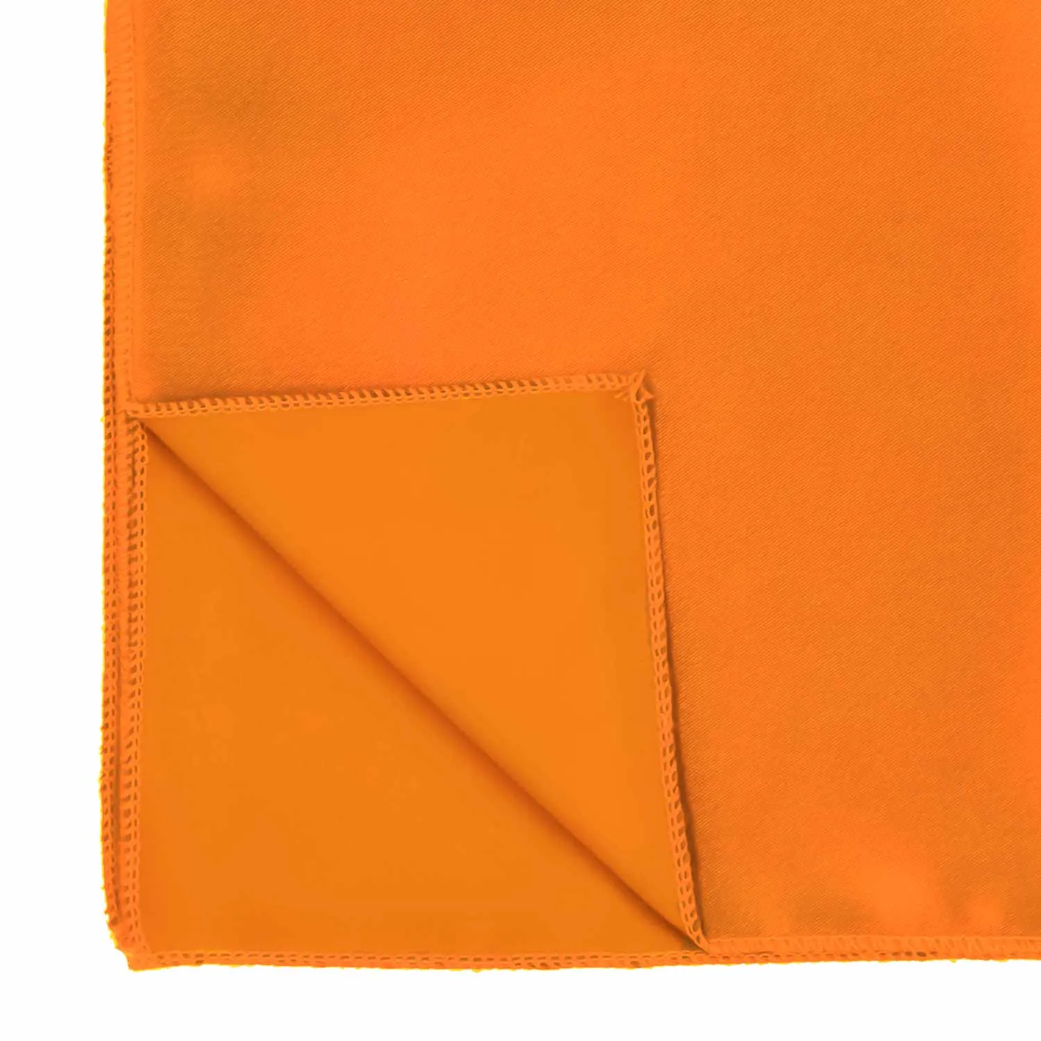 Pumpkin Orange Solid Color Scarf sold by TieMart product image thumbnail 3
