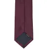 Wine Premium Solid Color Necktie sold by TieMart