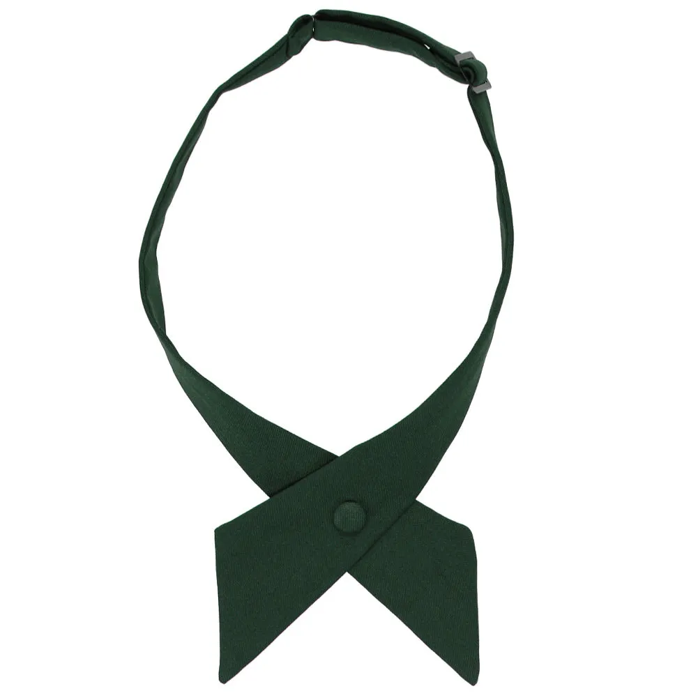 Hunter Green Crossover Uniform Tie sold by TieMart product image thumbnail 2