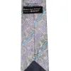 Silver Alden Paisley Necktie sold by TieMart