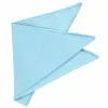 Watercolor Blue Regency Linen/Silk Pocket Square sold by TieMart