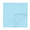 Watercolor Blue Regency Linen/Silk Pocket Square sold by TieMart