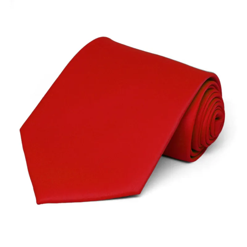 Red Staff Tie sold by TieMart