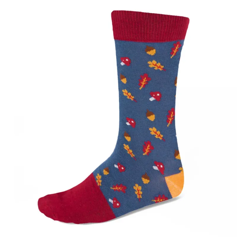 Men's Autumn Acorn Socks sold by TieMart
