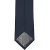 Dark Navy Blue Solid Color Necktie sold by TieMart