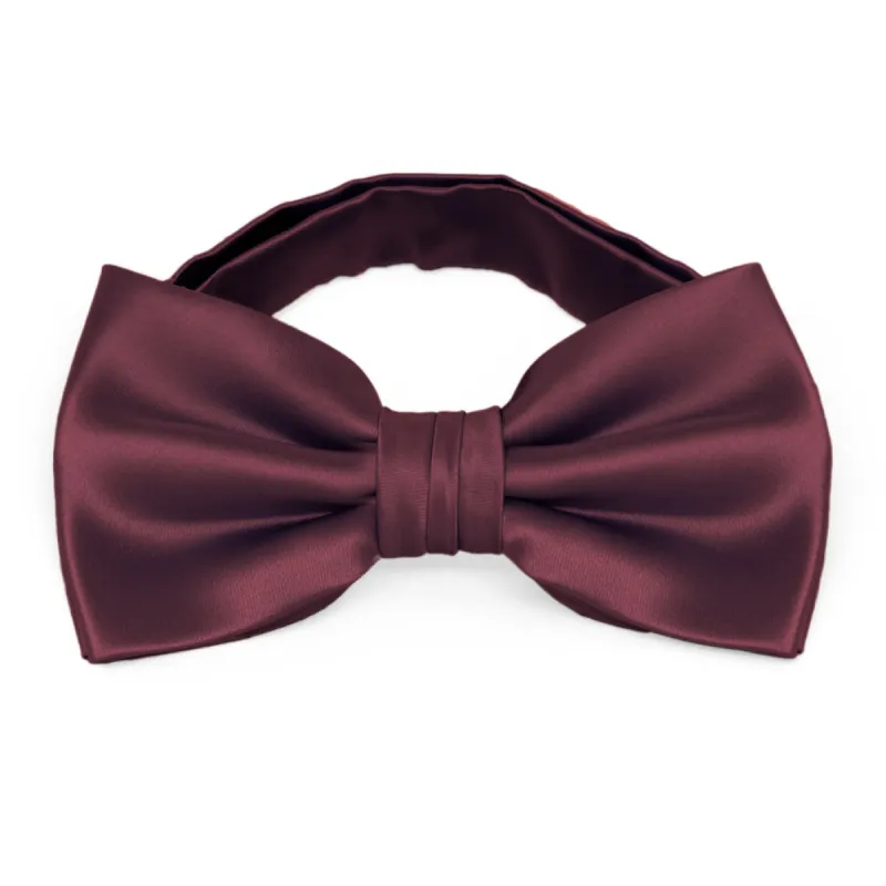 Wine Premium Bow Tie sold by TieMart