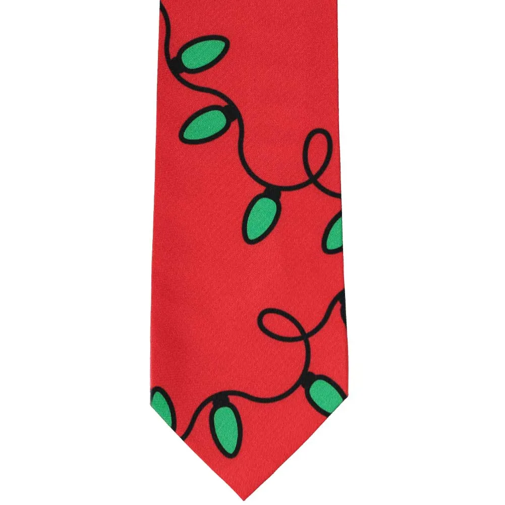 Christmas Lights Necktie sold by TieMart product image thumbnail 2