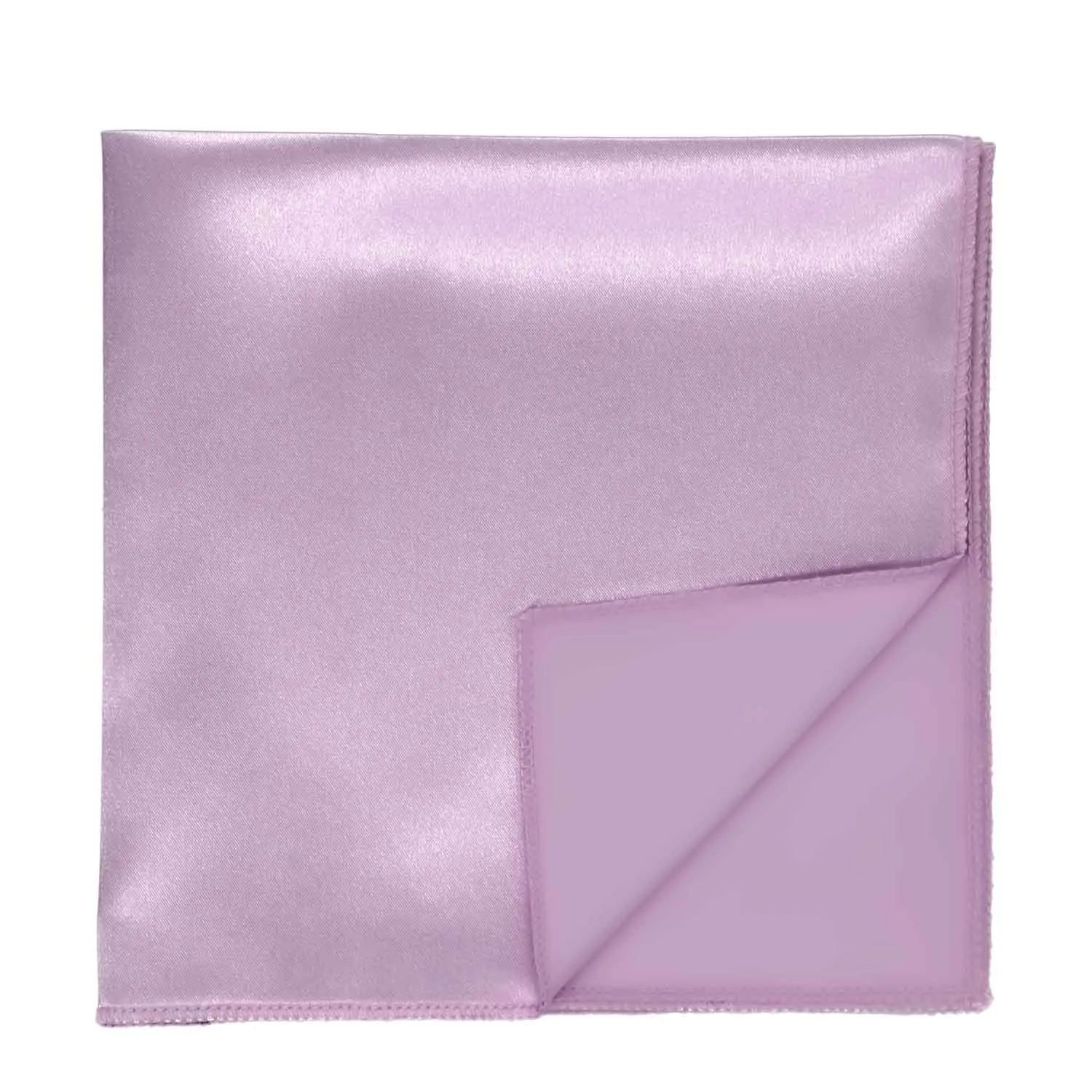English Lavender Solid Color Pocket Square sold by TieMart product image thumbnail 2