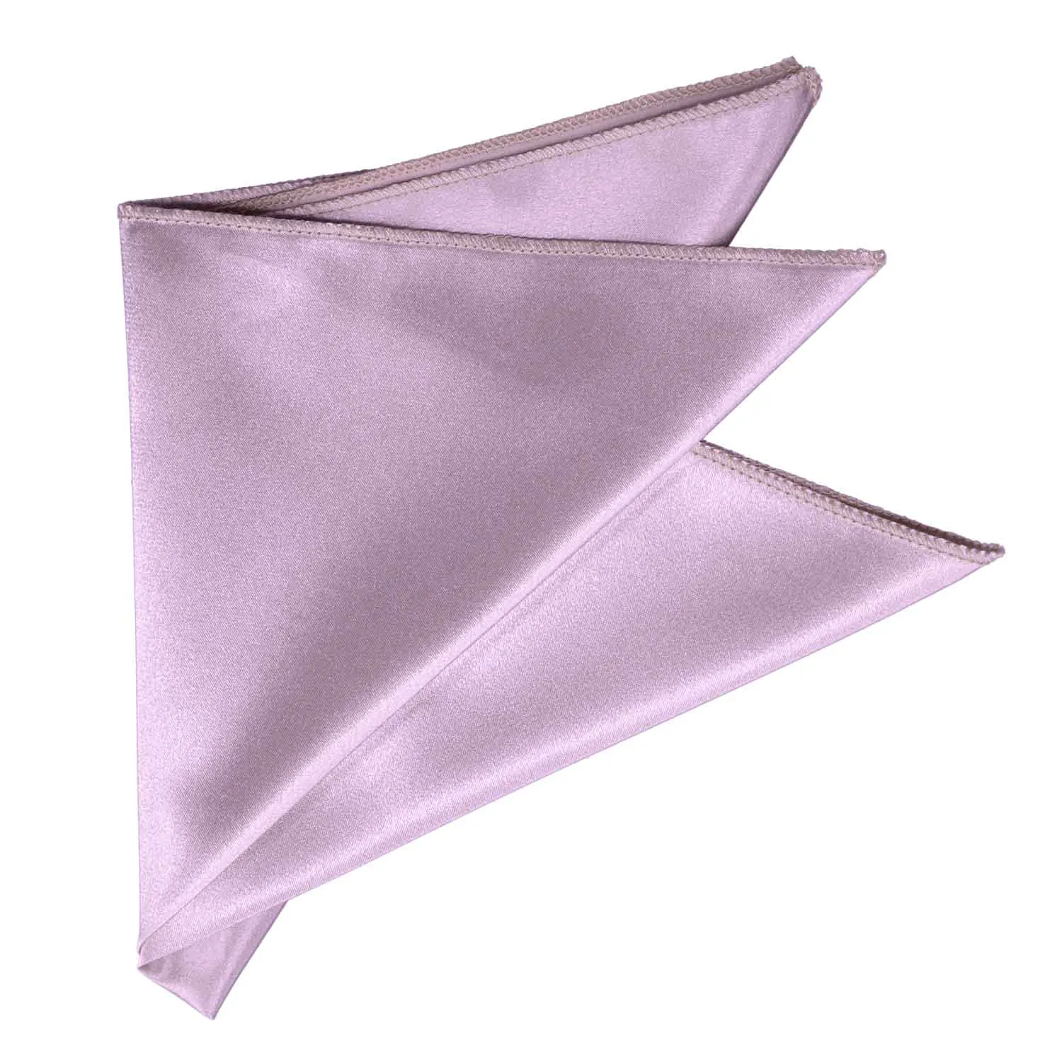 English Lavender Solid Color Pocket Square sold by TieMart product image thumbnail 3
