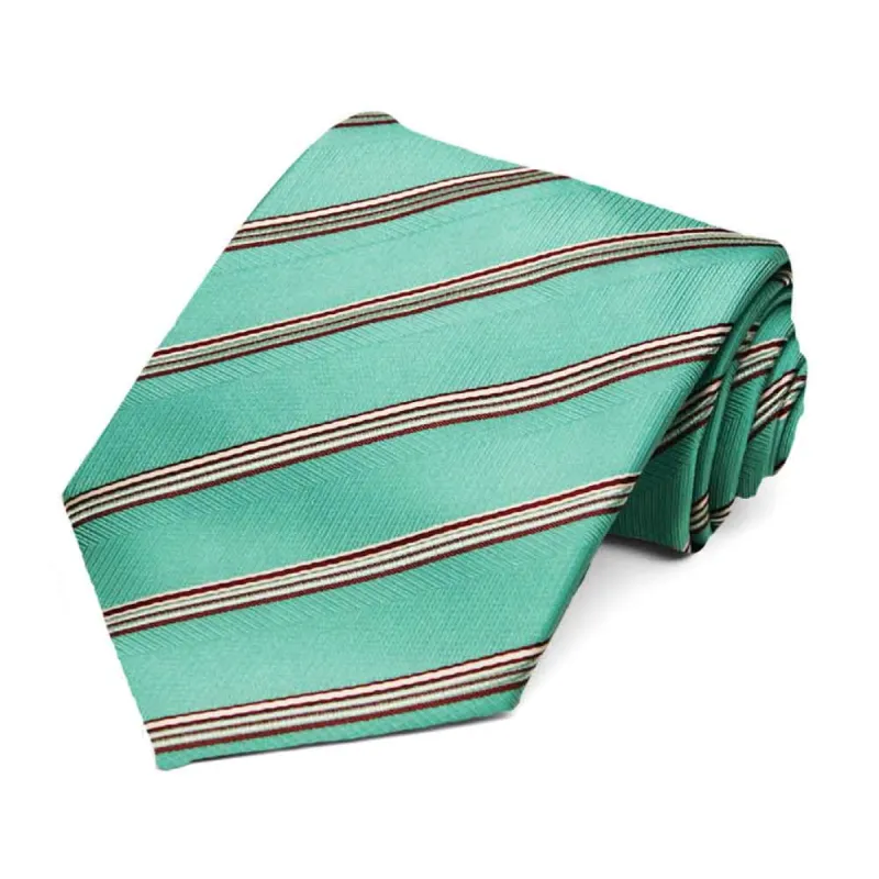 Mermaid Hayward Striped Necktie sold by TieMart