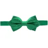 Kelly Green Diamond Tip Bow Tie sold by TieMart