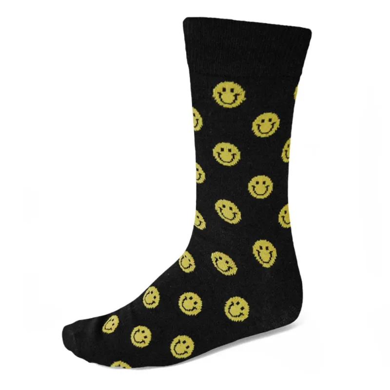 Men's Smiley Face Socks sold by TieMart