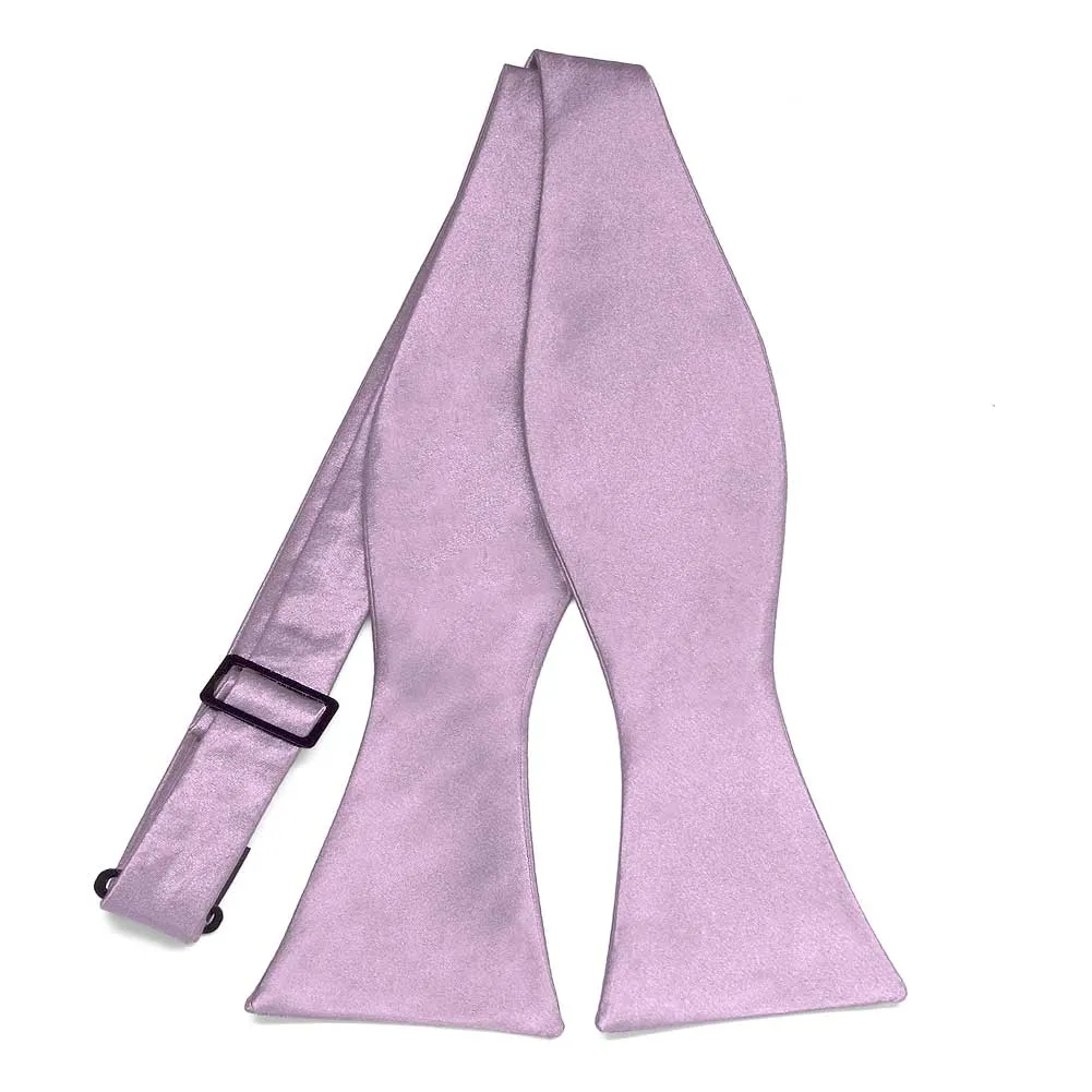 English Lavender Self-Tie Bow Tie sold by TieMart