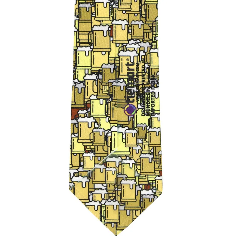 Beer Mug Necktie sold by TieMart product image thumbnail 3