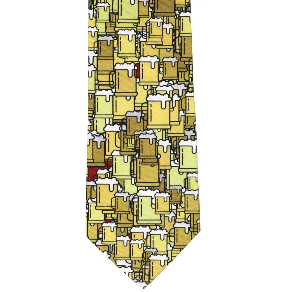 Beer Mug Necktie sold by TieMart product image thumbnail 2