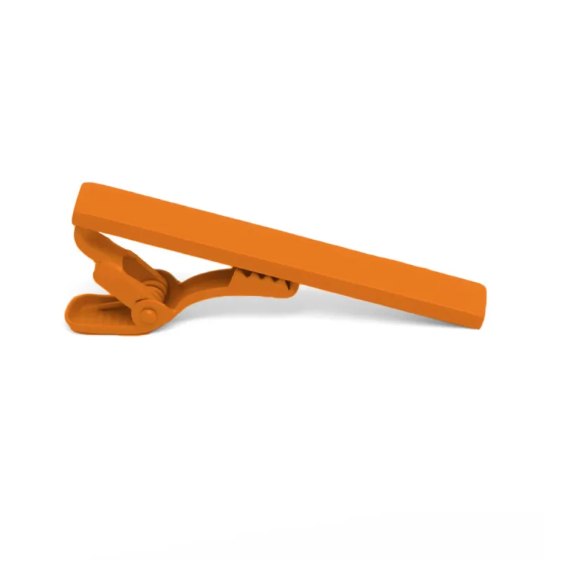Orange Tie Bar sold by TieMart