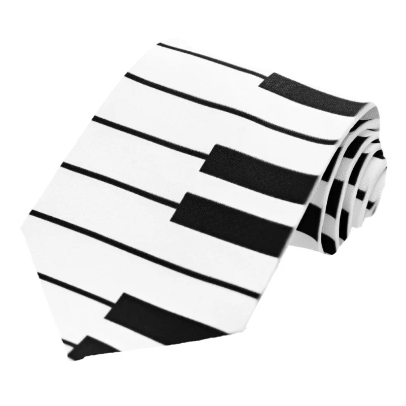 Piano Keys Necktie sold by TieMart