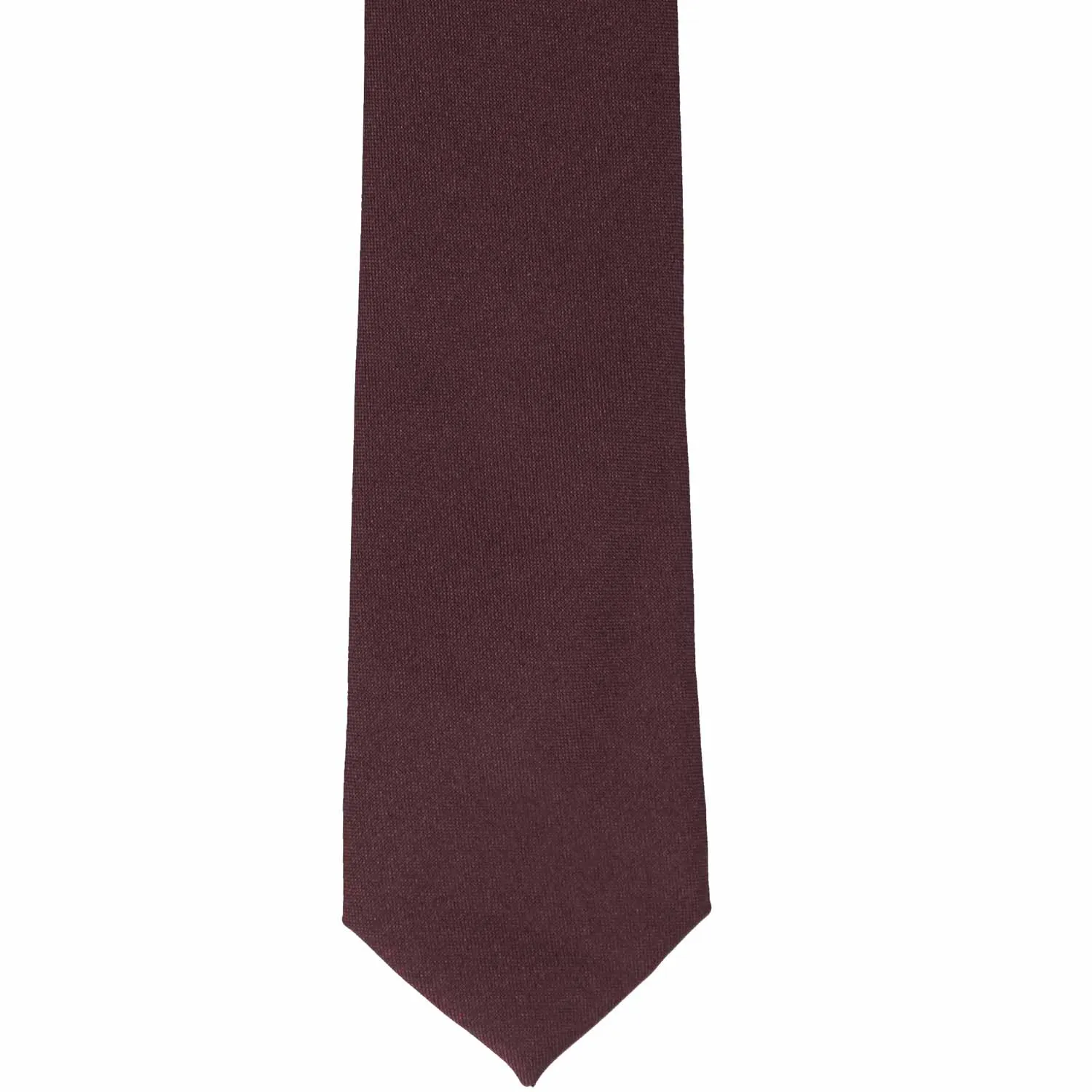 Maroon Clip-On Uniform Tie sold by TieMart product image thumbnail 3