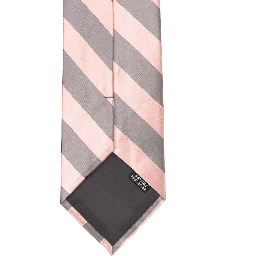 Petal and Portobello Striped Tie sold by TieMart product image thumbnail 5